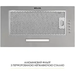 Витяжка вбудована Weilor WB 64 SS - мініатюра 6