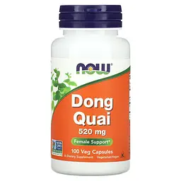 NOW Дудник Китайський, Dong Quai - 100 капсул