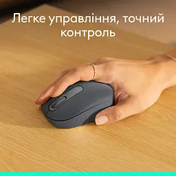 Миша Logitech M196 Bluetooth Graphite (L910-007459) (7031695) - мініатюра 7
