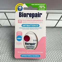 Зубна нитка-флос Biorepair що розширюється Захист ясен 30 м - мініатюра 2