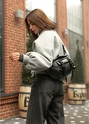 Велика жіноча поясна сумка бананка Sambag 38х21 см sum0027223 - мініатюра 11