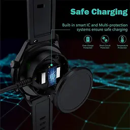 Зарядний пристрій Amazfeel для смартгодинника Huawei GT2/ GT 2e/ GT/ Honor Magic/ Watch 2 42 46 мм Black - мініатюра 7