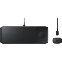 Зарядний пристрій Samsung бездротовий 3 в 1 Black (EP-P6300TBRGRU) - мініатюра 6