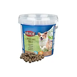 Ласощі для собак Trixie Premio Trainer Snack Lamb Balls, кульки з ягням, пластикове відро, 500 г