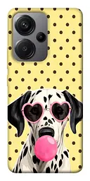 TPU чохол Demsky Pinky dolmatin для Xiaomi Redmi Note 13 Pro+
