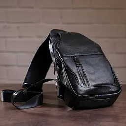 Чоловіча шкіряна сумка Vintage 17х33,5х7 см sum0012423 - мініатюра 4
