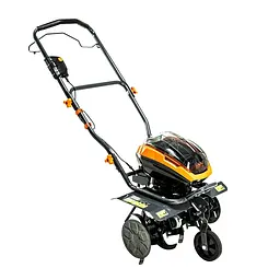 Культиватор акумуляторний GTM BT56 (1.4 кВт, 36-56 см, 25 см, 25 кг, без акумуляторів та зарядного пристрою)