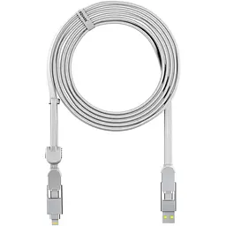 Кабель Rolling Square inCharge XL 3 м білий (XLL02R) - мініатюра 2