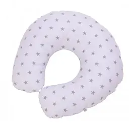 Подушка Верес для годування "Comfort Velour stars grey" 150x57 (302.02.3)