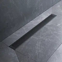 Трап для душу лінійний AM.PM Masterflow Cut Gradient 700 мм, універсальний затвор, чорний (W01SC-P11-070-01BM)