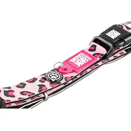 Нашийник для собак Max & Molly Smart ID Collar Leopard Pink S 28-45x2 см - мініатюра 2