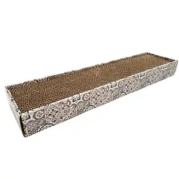 Дряпка з гофрокартону з котячою м'ятою 48 x 12 x 5 см Croci Homedecor Texture