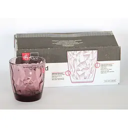 Набір склянок Bormioli Rocco Diamond water Rock purple 305 мл 6 шт. (350230M0) - мініатюра 2