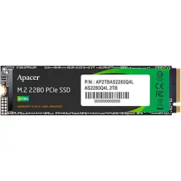Накопичувач SSD Apacer m.2 NVMe 2TB (AP2TBAS2280Q4L-1)