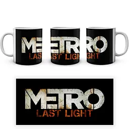 Кухоль GeekLand Metro 2033 Метро 2033 logo MT 02.02 330 мл білий - мініатюра 2