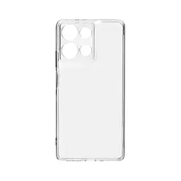Прозрачный чехол для Motorola G75 5G с защитой камеры, тонкий, силиконовый, бесцветный, ударопрочный, противоударный бампер с закрытой камерой, ArmorStandart (ARM81617)