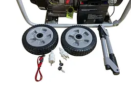 Генератор бензиновий Central Power CV13800DXE2 8 кВт 1-фазний з електростартером - мініатюра 4