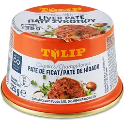 Уцінка. Паштет Tulip з грибами 125 г (851838)