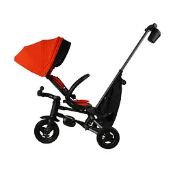 Велосипед триколісний дитячий Nova+ Rubber складаний Orange Sunset (S700-17Nova+RubberOS) - мініатюра 2