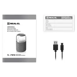 Акустична система REAL-EL X-705 Black (EL121600024) - миниатюра 11