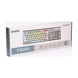 Клавіатура A4Tech FS100 RGB FS Switch USB Icy Blue (4711422004069) - мініатюра 2