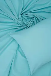 Наволочка Good-Dream Бязь Premium Pirus 60 x 60 см Бірюзова (GDPCCP6060) - мініатюра 2
