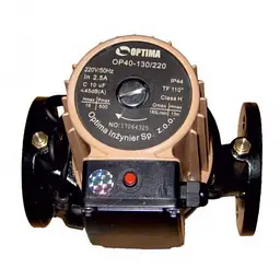 Циркуляційний насос Optima OP40-130 220 мм. (+кабель з вилкою) - мініатюра 4