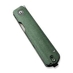 Ніж складаний кишеньковий Civivi Sendy, (7.2 см) Nitro-V / Micarta темно-зелений - мініатюра 5