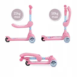 Самокат 2в1 MoMi Kiuru Pink - мініатюра 5