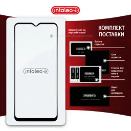Скло захисне Intaleo Full Glue Nokia C32 Black (1283126582240) - мініатюра 8