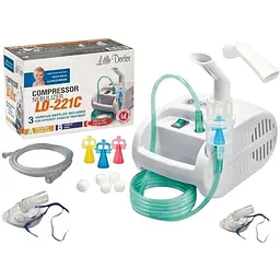 Інгалятор (небулайзер) Little Doctor LD-221C для дітей компресорний - мініатюра 3
