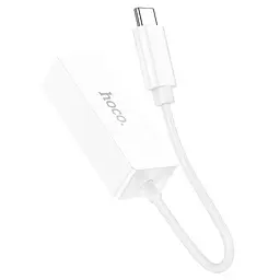 Перехідник Hoco UA22 Acquire Type-C ethernet adapter (100 Mbps) - мініатюра 4