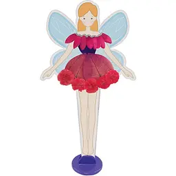 Набір для творчості 4M KidzMaker Прес для квітів, Сукня феї (00-04731) - мініатюра 4