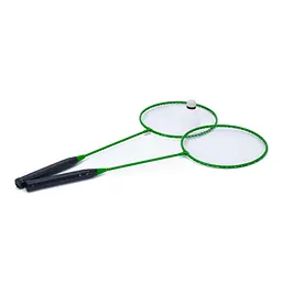 Бадмінтон залізний Bambi MS 0755(Green) ракетки 2 шт, волан, 64,5-20,5 см