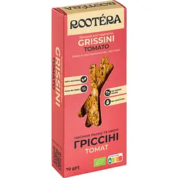 Грисіні Rootéra з томатами 70 г 
