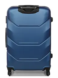 Валіза велика L Madisson Snowball 32303 пластикова 105л Темно-синій - мініатюра 3
