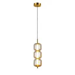 Світильник підвісний LED Levistella 800P3151 (110*300) AM, 5W, коричневий, сучасний стиль для дому - мініатюра 2