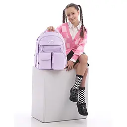 Рюкзак GoPack Education 183 бузковий Бузковий (GO26-183M-1) - мініатюра 18
