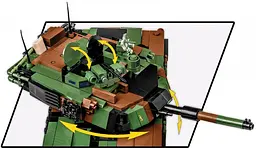 Конструктор Cobi Танк M1A2 SEPv3 Abrams, масштаб 1:35, 1017 деталей (COBI-2623) - мініатюра 5