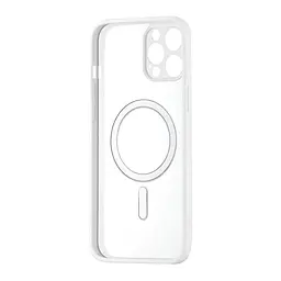 Чохол Color Edge with MagSafe (Protected Camera) iPhone 12 Pro Max White - мініатюра 3