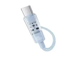Кабель USB Type-C BASEUS Gem Fast-Charging Type-C/Type-C 100W 1m (P10373000311-00) блакитний - мініатюра 2