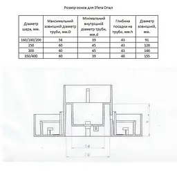 Світильник садово-парковий Violux SFERA 200мм білий 20W Е27 IP44 - мініатюра 7