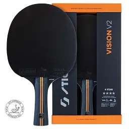 Ракетка для настільного тенісу Stiga Vision V2 4-Star FL (1214-1303-35) (932358) - мініатюра 7