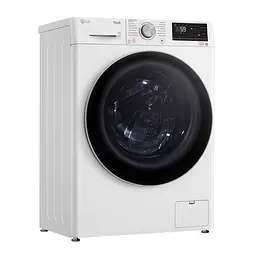 Пральна машина LG фронтальна, 7кг, 1200, A+++, 48см, дисплей, пара, інвертор, білий (F2V5HS1WW) - мініатюра 2