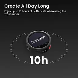 Бездротова мікрофонна система Insta360 Mic Pro (2TX+1RX) - мініатюра 11