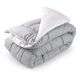 Ковдра Руно 200х220 зимова силіконова Grey White 322.52_Grey White