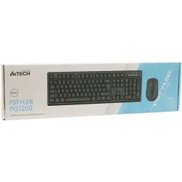 Комплект бездротовий A4Tech FG1200 "Fstyler", Black, USB 2.4GHz - мініатюра 5