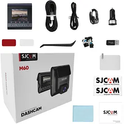 Відеореєстратор SJCAM Dashcam M60, WIFI, GPS, 4K, HDR - мініатюра 4