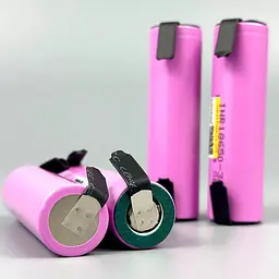 Акумулятор з контактами для паяння LiitoKala 30Q-N 18650 3000 mAh Рожевий - мініатюра 3
