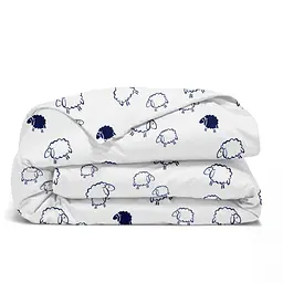 Підковдра євро 220х240 SHEEP DARK BLACK COSAS (4822052279274)